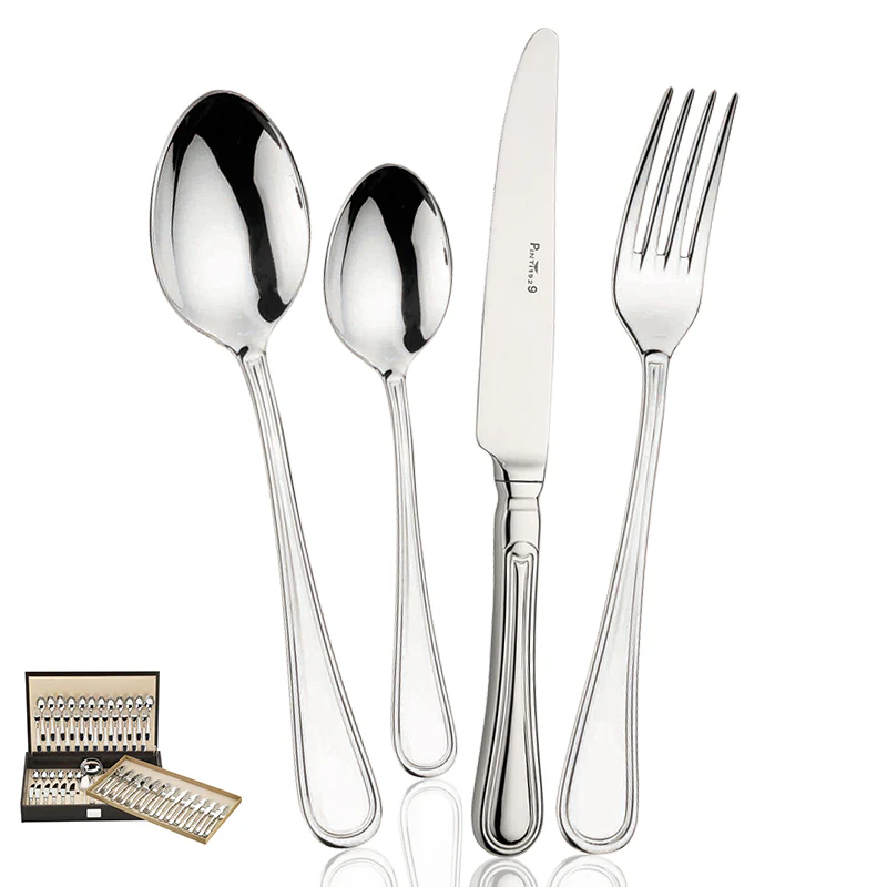 Byron Servizio Posate In Acciaio Inox - Set 75 Pz - Image 5