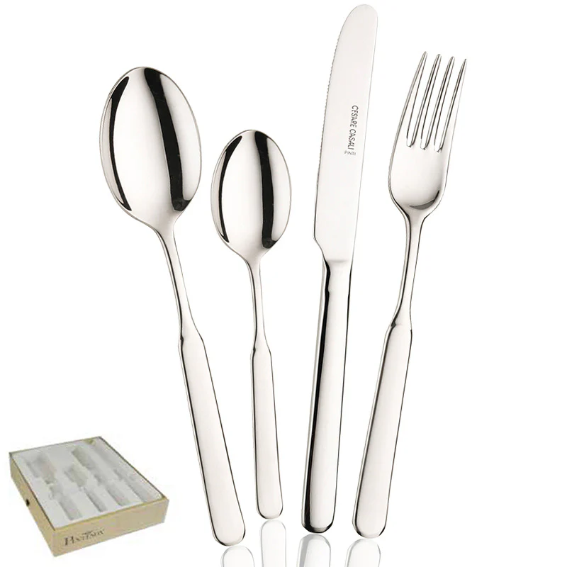 Casali Servizio Posate In Acciaio Inox - Set 24 Pz