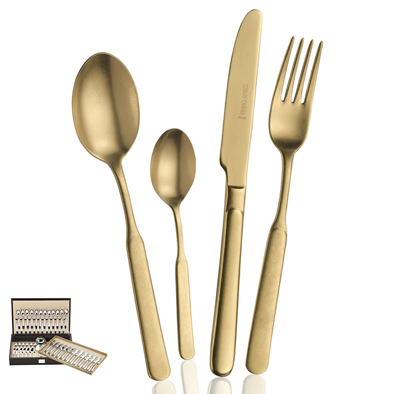 Casali Servizio Posate In Acciaio Inox - Set 75 Pz - Image 3