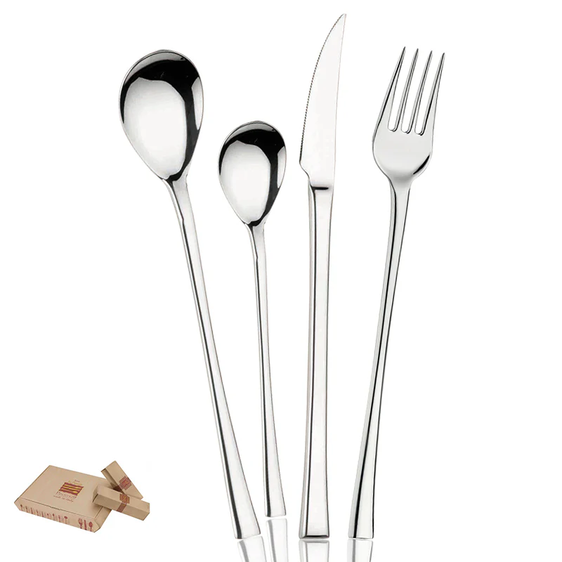 Concept Servizio Posate In Acciaio Inox - Set 75 Pz - Image 3