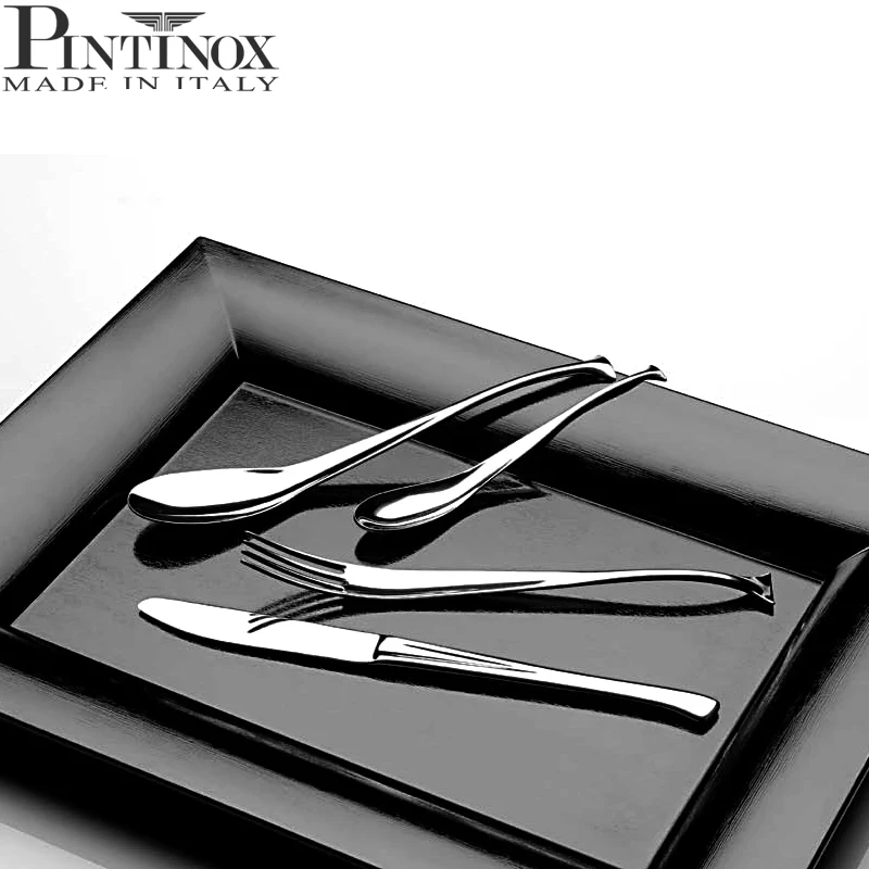 Dolphin Forchetta Tavola In Acciaio Inox - Set 12 Pz - Image 2