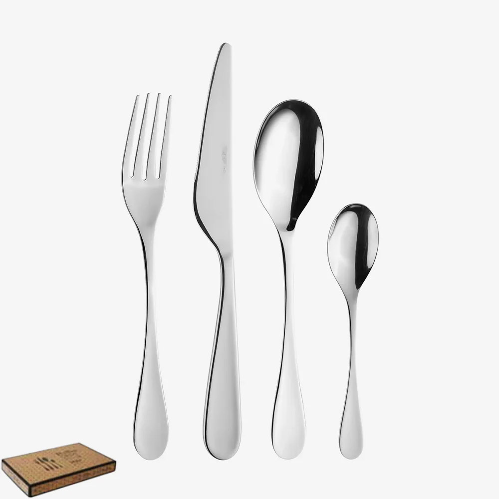Drop Prima Servizio Posate In Acciaio Inox - Set 24 Pz - Image 10