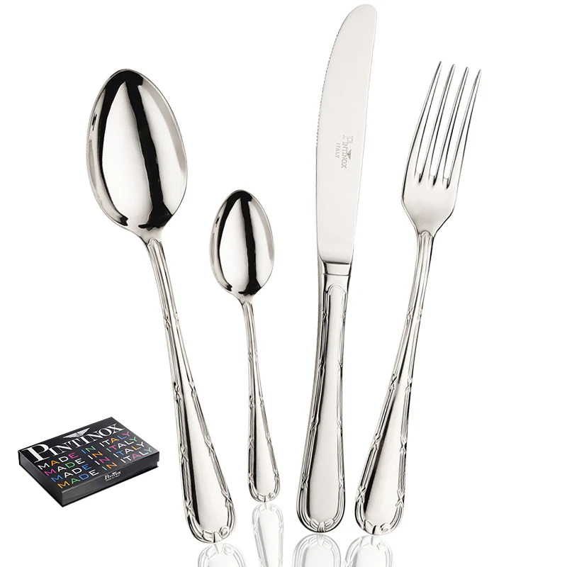Filet Servizio Posate In Acciaio Inox - Set 24 Pz - Image 4
