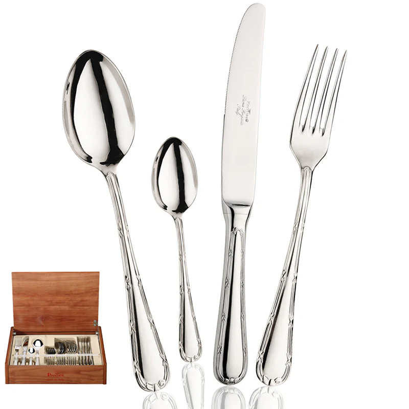 Filet Servizio Posate In Acciaio Inox - Set 24 Pz - Image 5
