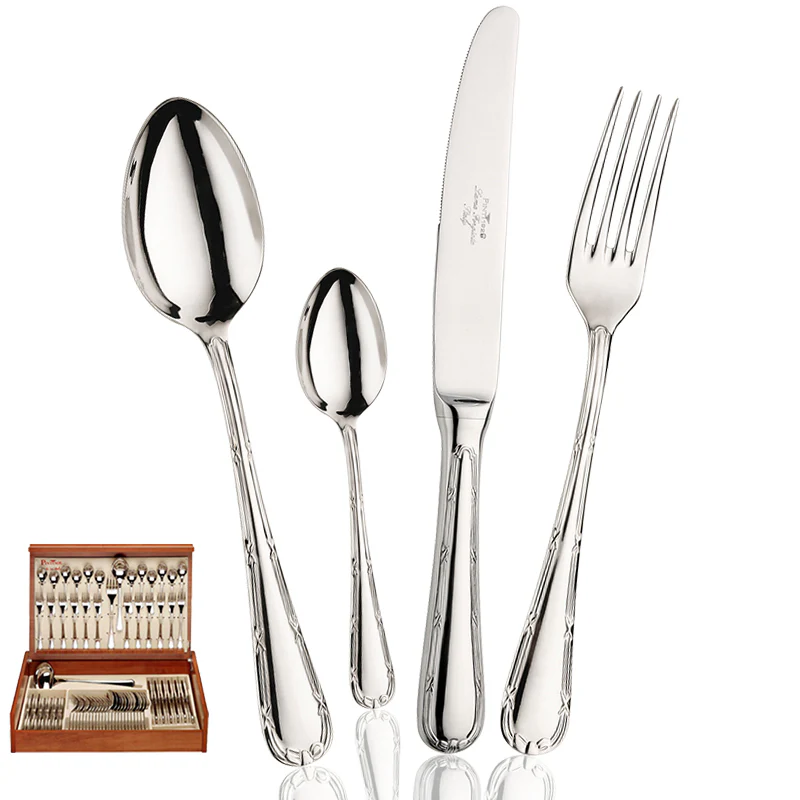 Filet Servizio Posate In Acciaio Inox - Set 75 Pz - Image 3