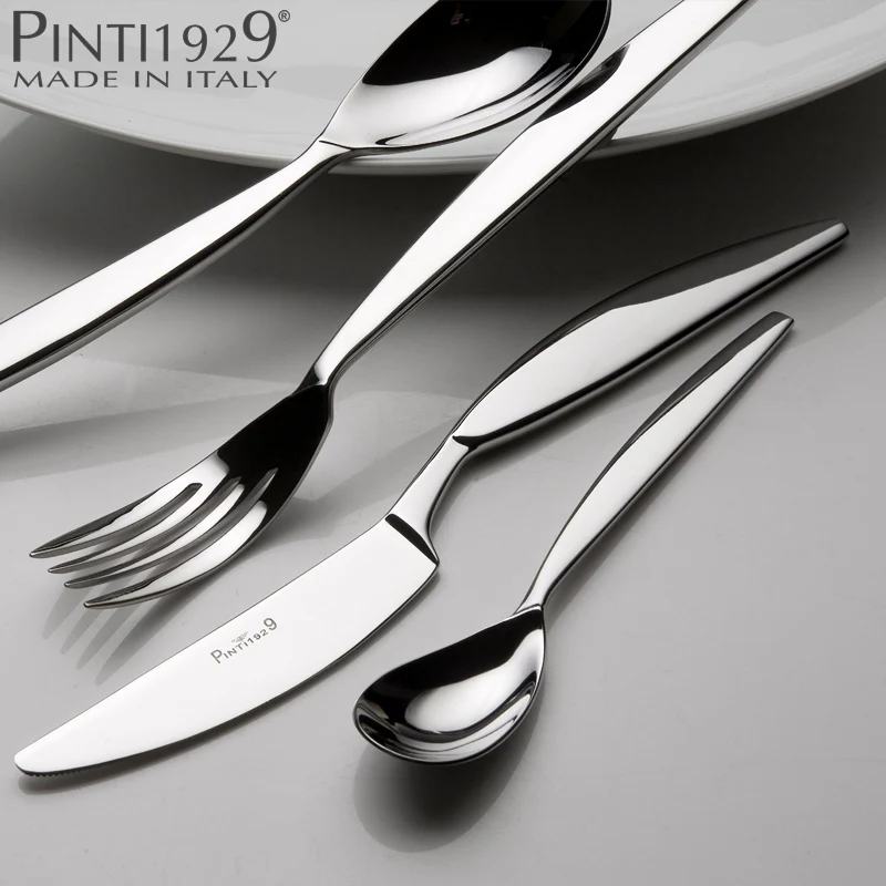 Goccia Servizio Posate In Acciaio Inox Forgiato - Set 24 Pz - Image 2