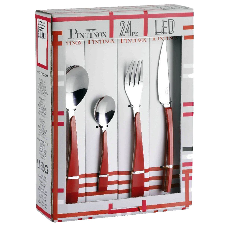 Led Servizio Posate In Acciaio Inox - Set 24 Pz - Image 3