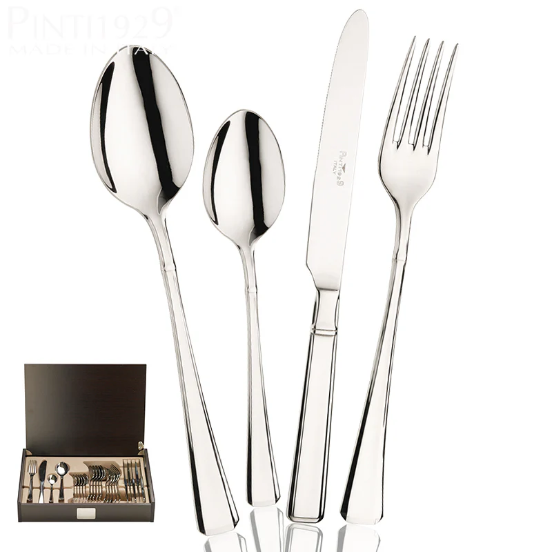 Leonardo Servizio Posate In Acciaio Inox - Set 24 Pz - Image 8