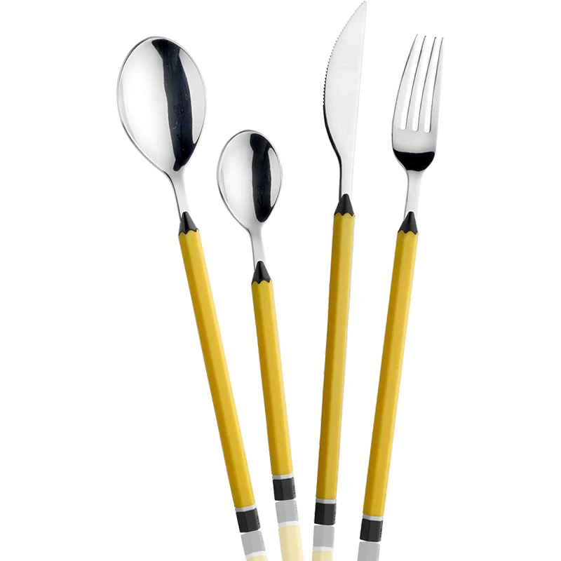 Matite Servizio Posate In Acciaio Inox - Set 24 Pz - Image 3