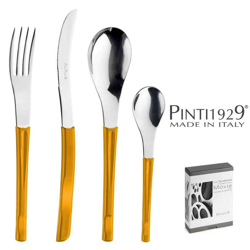 Movie Servizio Posate In Acciaio Inox - Set 24 Pz