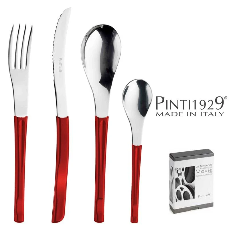 Movie Servizio Posate In Acciaio Inox - Set 24 Pz - Image 5