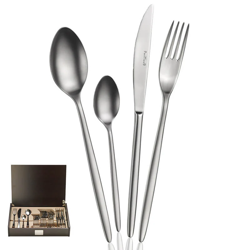 Olivia Servizio Posate In Acciaio Inox - Set 24 Pz