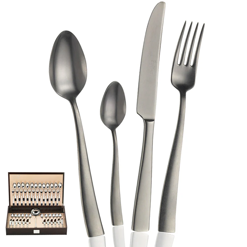 Palace Servizio Posate In Acciaio Inox - Set 49 Pz