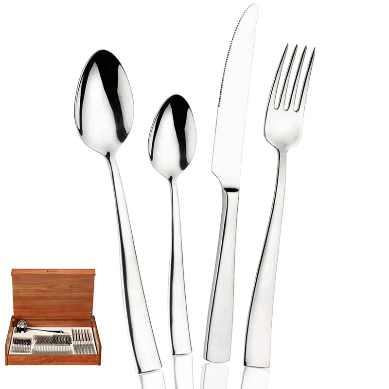 Palace Servizio Posate In Acciaio Inox - Set 49 Pz - Image 5