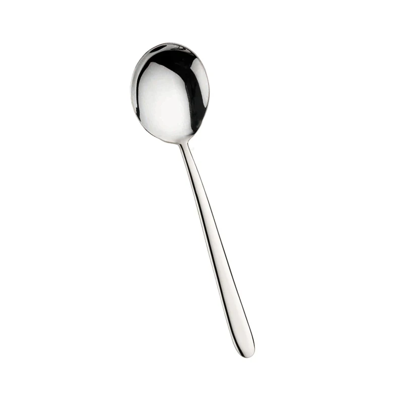 Palladium Cucchiaio Brodo In Acciaio Inox - Set 12 Pz