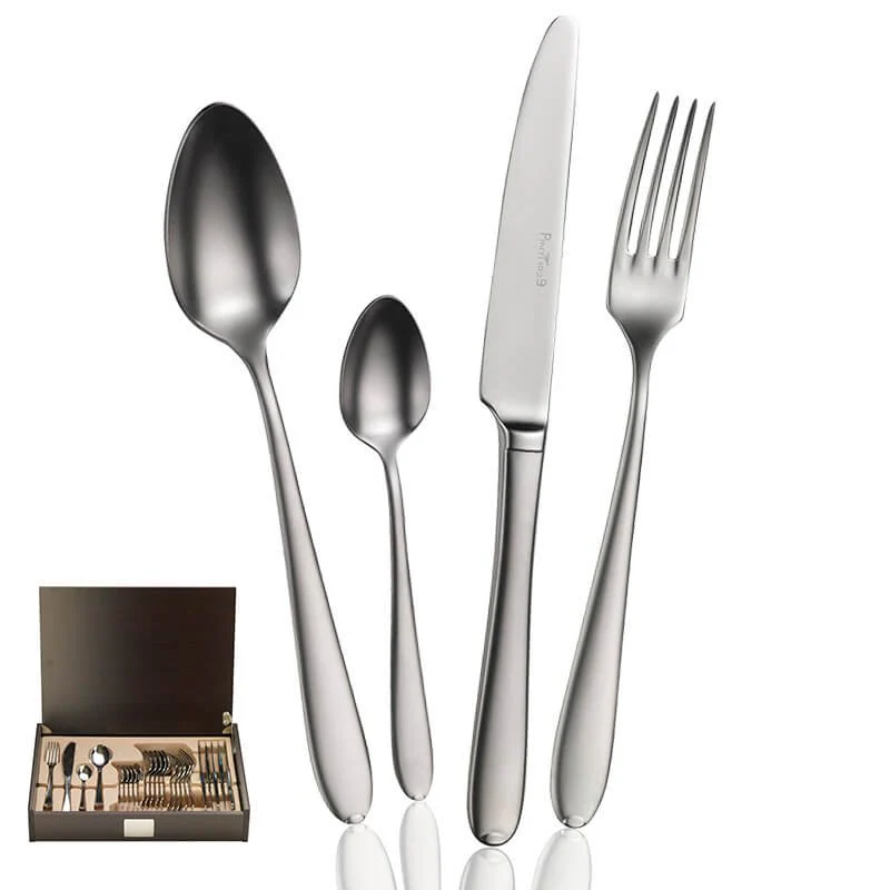 Palladium Servizio Posate In Acciaio Inox - Set 24 Pz - Image 3