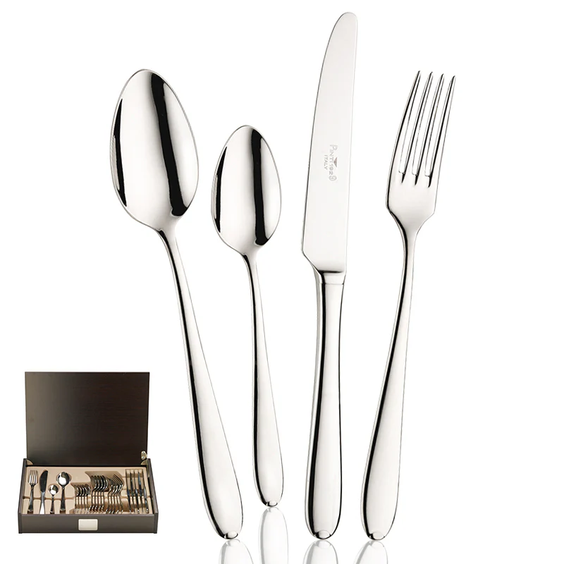 Palladium Servizio Posate In Acciaio Inox - Set 24 Pz - Image 9