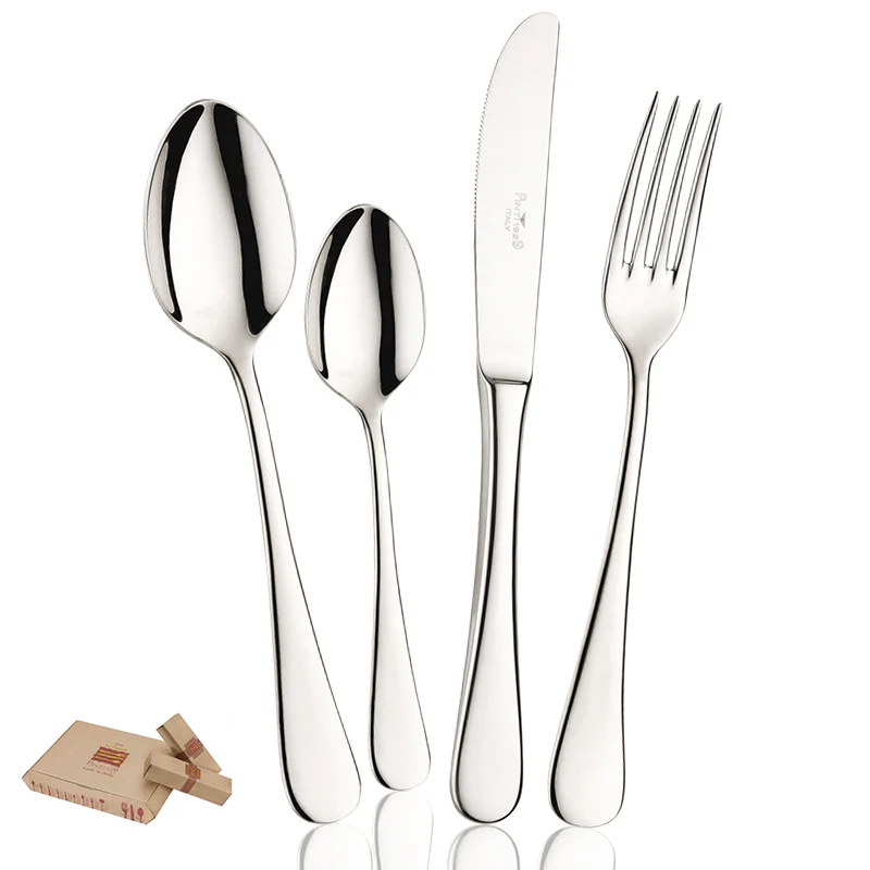 Pitagora Servizio Posate In Acciaio Inox - Set 75 Pz - Image 3
