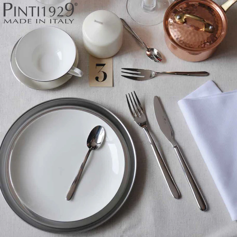 Privilege Forchettina Dolce In Acciaio Inox - Set 12 Pz - Image 2
