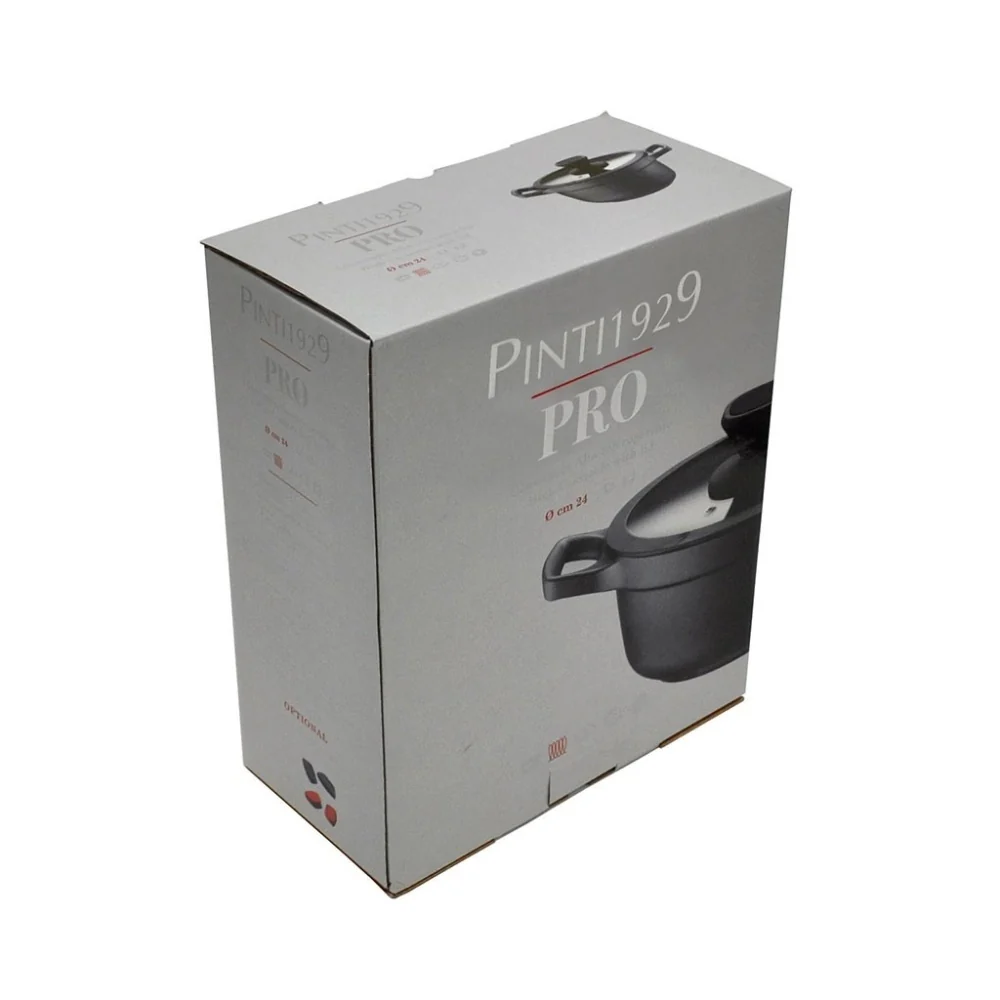 Pro Casseruola Bassa Con Coperchio In Alluminio Antiaderente - Image 3