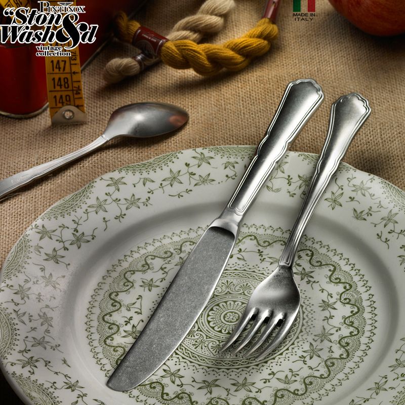Settecento Coltello Frutta In Acciaio Inox - Set 12 Pz - Image 24
