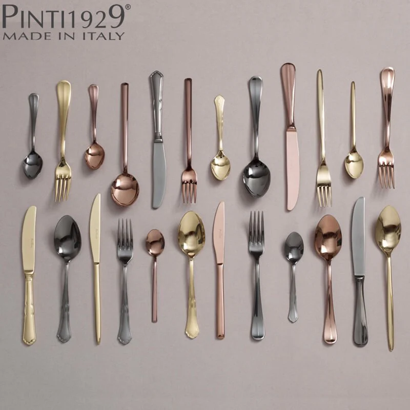 Settecento Coltello Tavola In Acciaio Inox - Set 12 Pz - Image 4