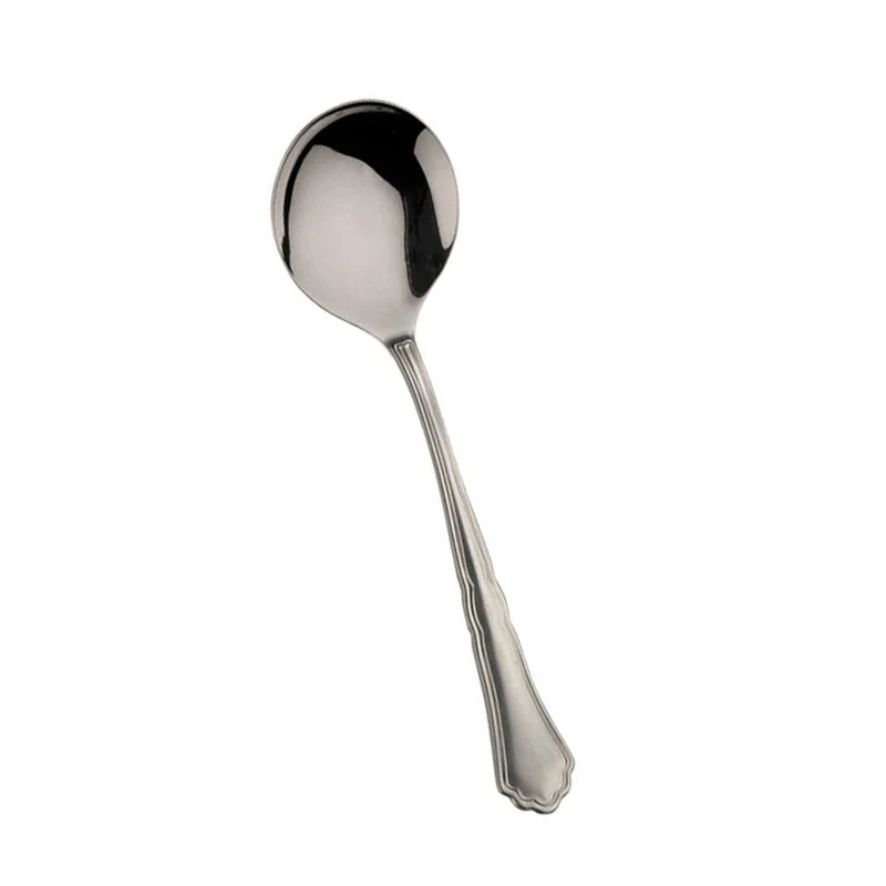 Settecento Cucchiaio Brodo In Acciaio Inox - Set 12 Pz - Image 5