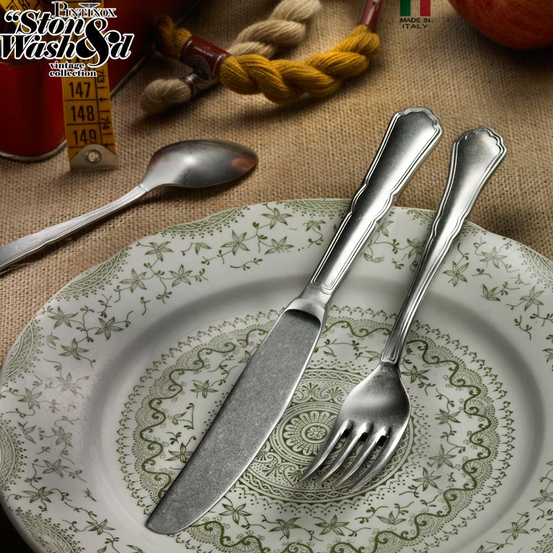 Settecento Cucchiaio Tavola In Acciaio Inox - Set 12 Pz - Image 20