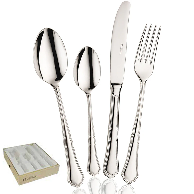 Settecento Servizio Posate In Acciaio Inox - Set 24 Pz - Image 11