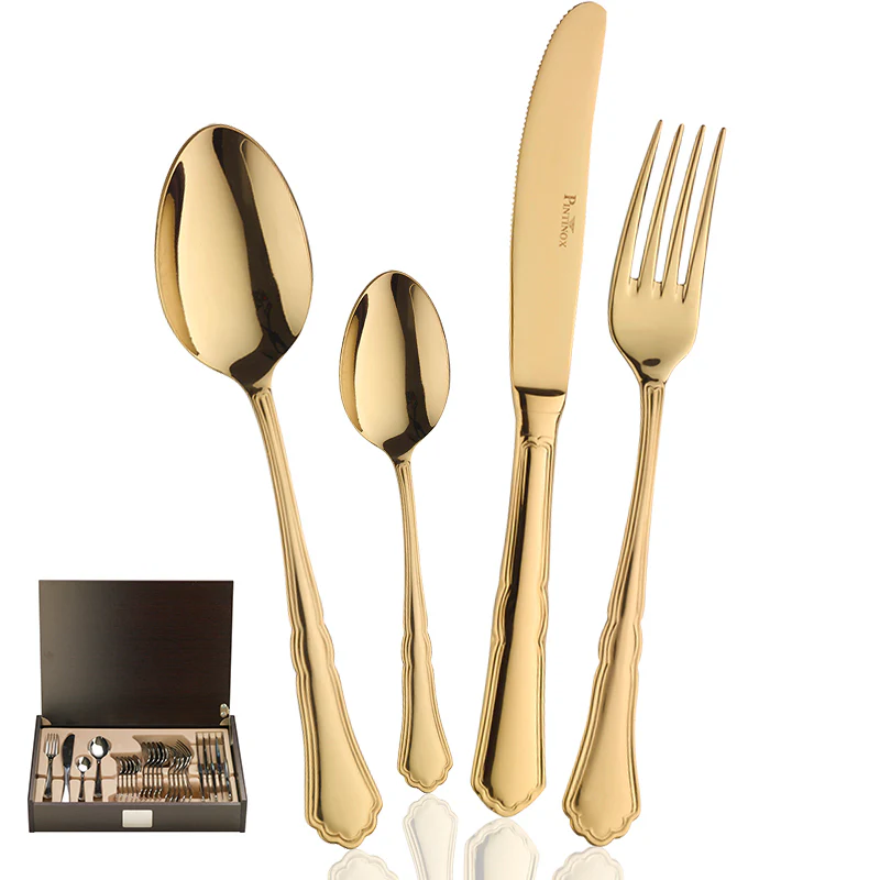 Settecento Servizio Posate In Acciaio Inox - Set 24 Pz - Image 5