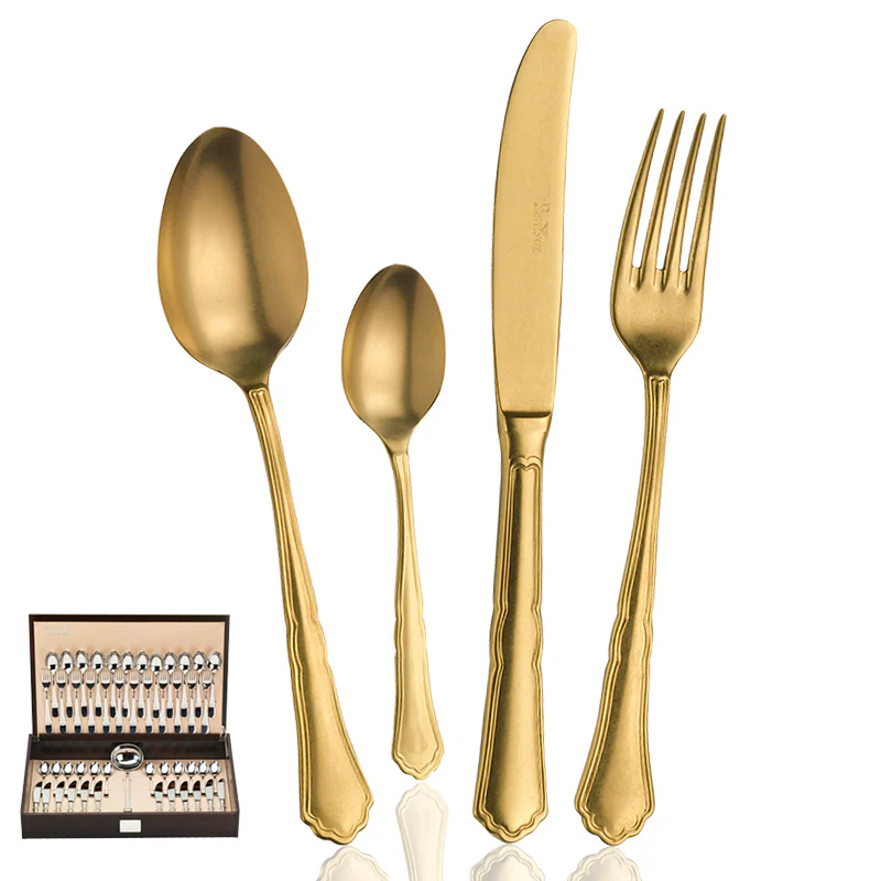 Settecento Servizio Posate In Acciaio Inox - Set 49 Pz - Image 3