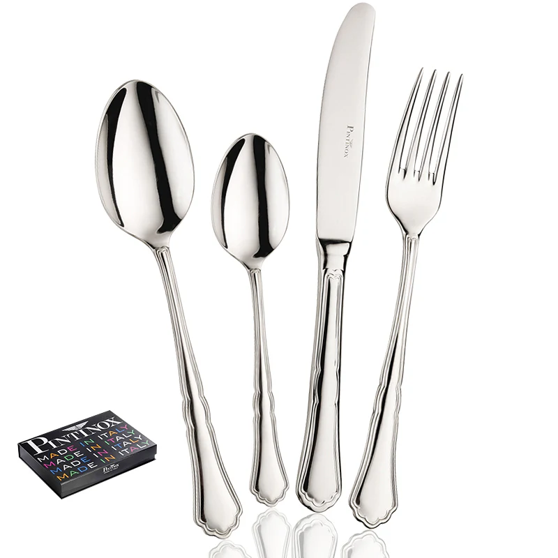 Settecento Servizio Posate In Acciaio Inox - Set 75 Pz - Image 7