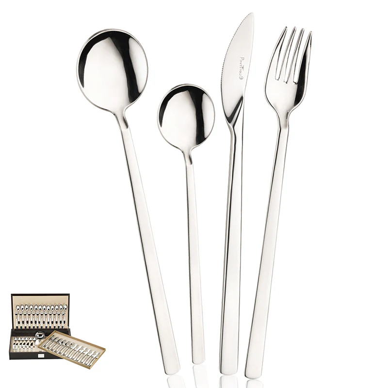 Tecna Servizio Posate In Acciaio Inox - Set 75 Pz