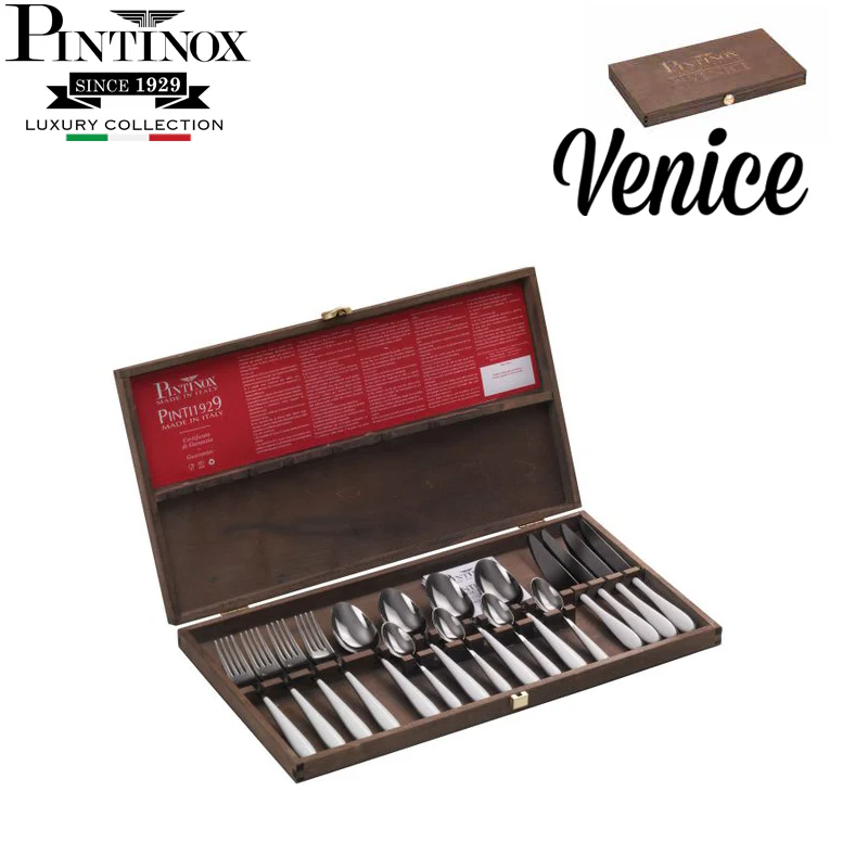 Venice Servizio Posate In Acciaio Inox - Set 16 Pz - Image 12