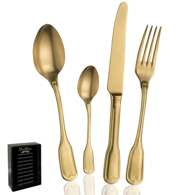 Vittoriale Servizio Posate In Acciaio Inox - Set 24 Pz