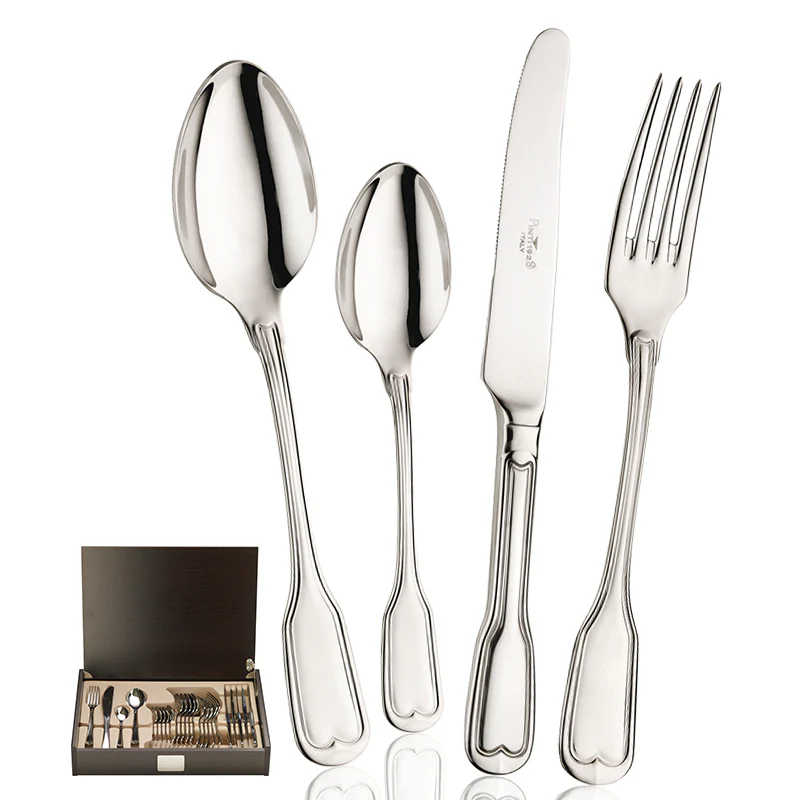 Vittoriale Servizio Posate In Acciaio Inox - Set 24 Pz - Image 7