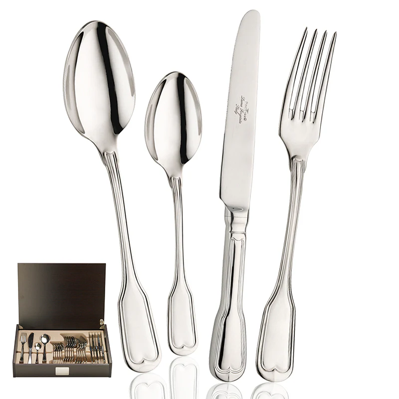 Vittoriale Servizio Posate In Acciaio Inox - Set 24 Pz - Image 9