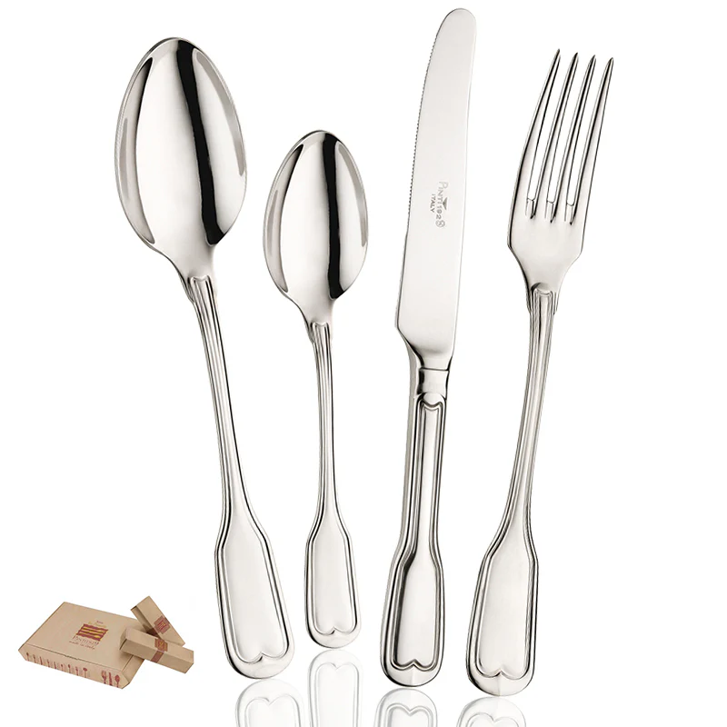 Vittoriale Servizio Posate In Acciaio Inox - Set 75 Pz - Image 3