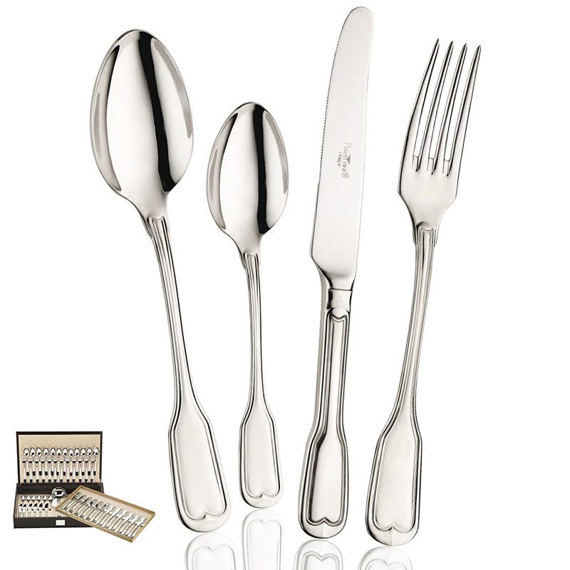Vittoriale Servizio Posate In Acciaio Inox - Set 75 Pz - Image 5
