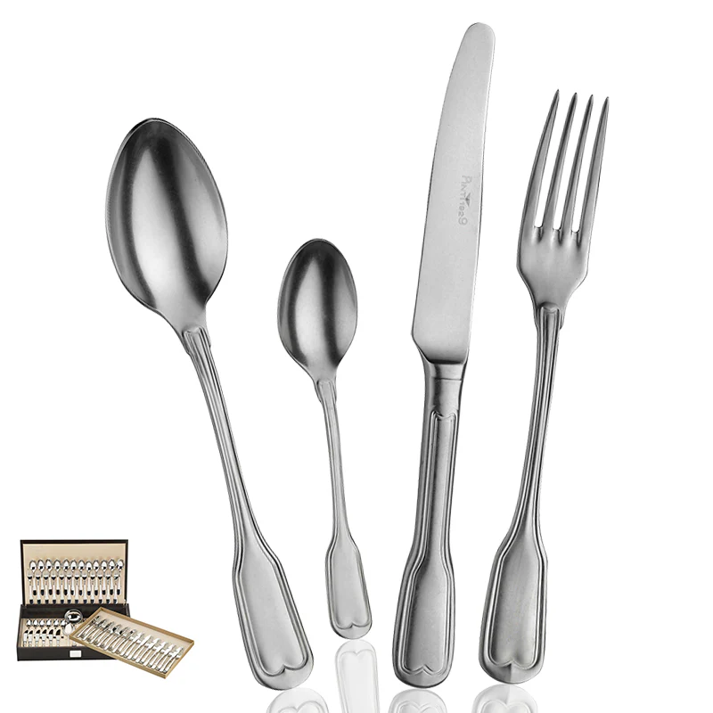 Vittoriale Servizio Posate In Acciaio Inox - Set 75 Pz - Image 9