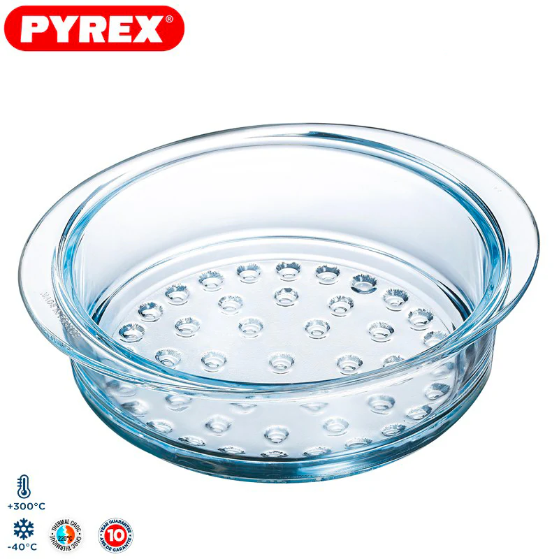 Classic Cestello Vapore Rotondo In Vetro Borosilicato - Image 11