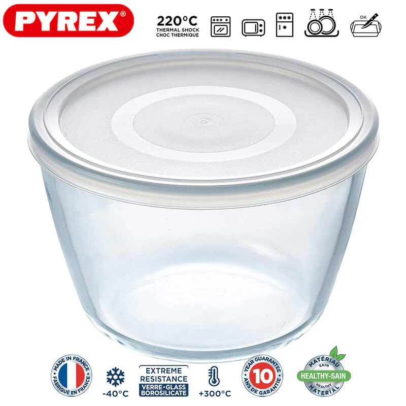 Cook & Freeze Contenitore Per Alimenti  Rotondo In Vetro Borosilicato - Image 11