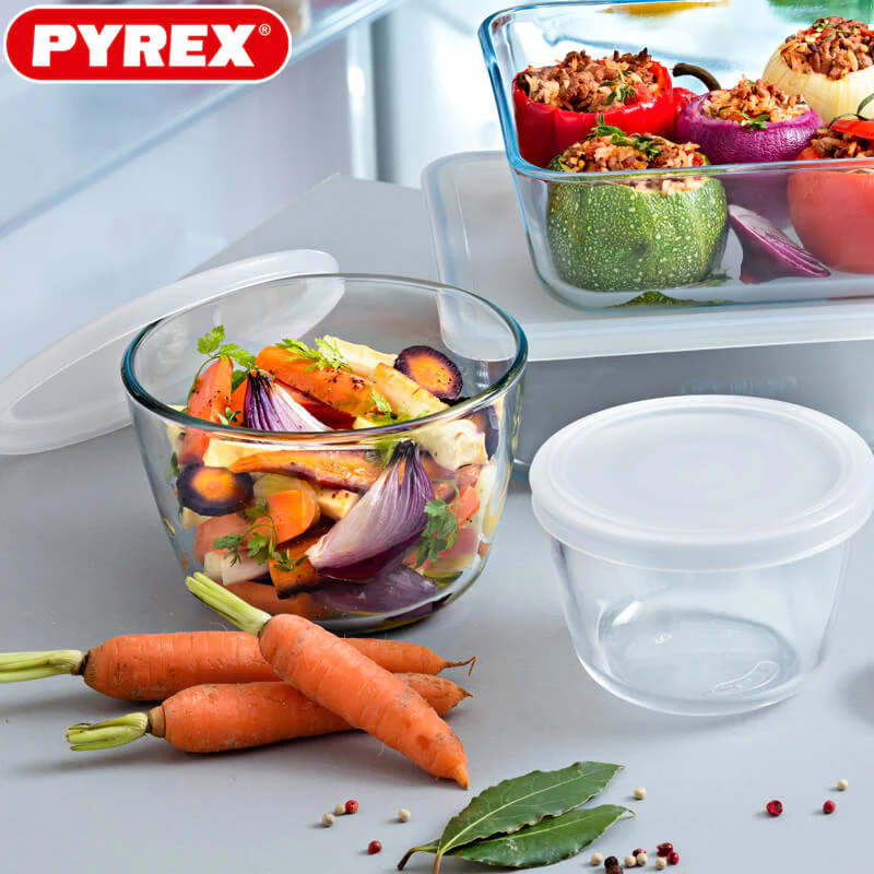 Cook & Freeze Contenitore Per Alimenti  Rotondo In Vetro Borosilicato - Image 2
