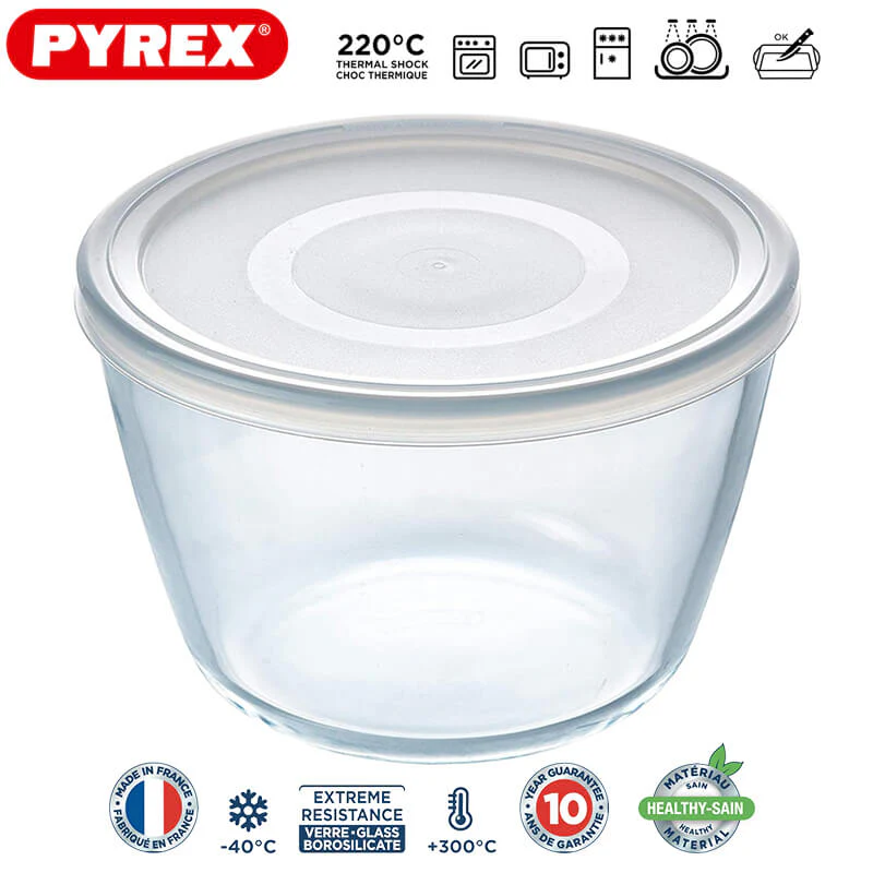 Cook & Freeze Contenitore Per Alimenti  Rotondo In Vetro Borosilicato - Image 7