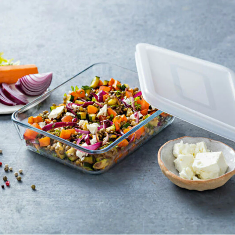 Cook & Freeze Set Contenitori Per Alimenti In Vetro Borosilicato - Set 3 Pz - Image 2