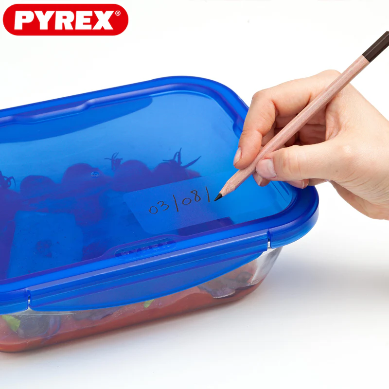 Cook & Go Contenitore Per Alimenti Ermetico Quadrato In Vetro Borosilicato - Image 3