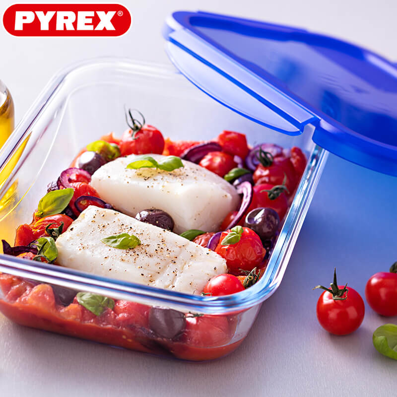 Cook & Go Contenitore Per Alimenti Ermetico Rettangolare In Vetro Borosilicato - Image 12