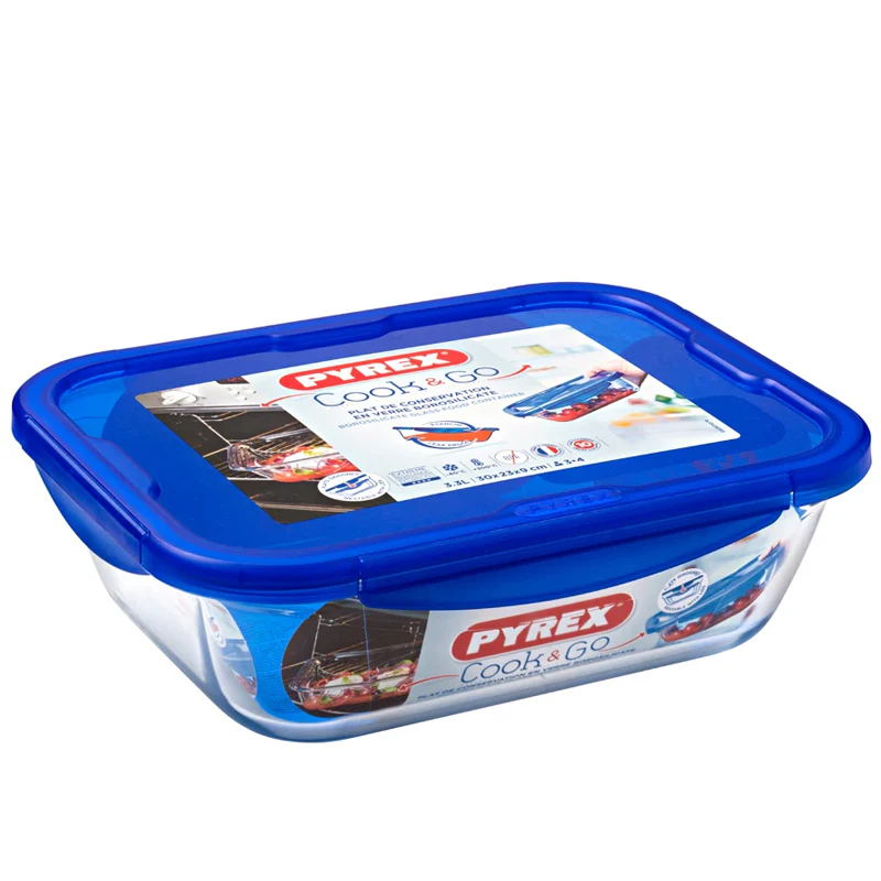 Cook & Go Contenitore Per Alimenti Ermetico Rettangolare In Vetro Borosilicato - Image 17