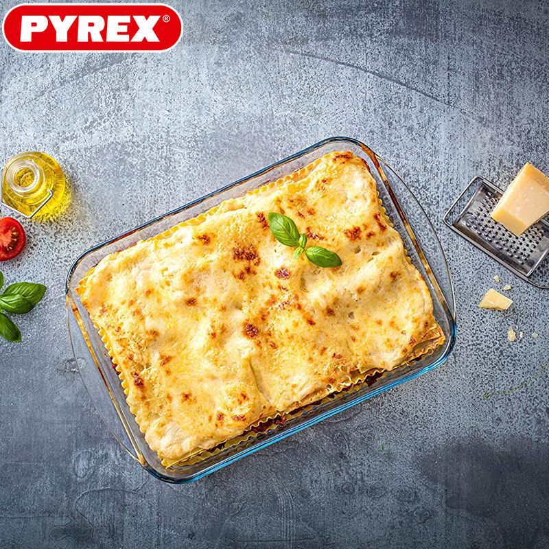 Essentials Teglia Per Lasagna Rettangolare In Vetro Borosilicato - Image 6