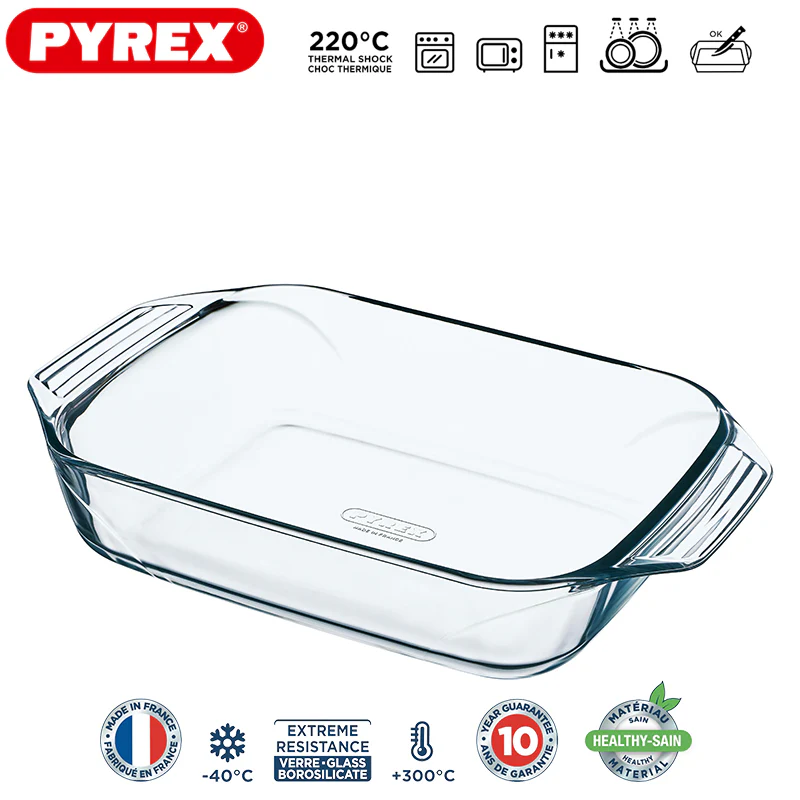 Irresistible Teglia Rettangolare In Vetro Borosilicato - Image 11